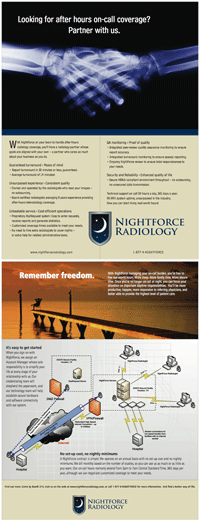 NightForce Radiology Flyer